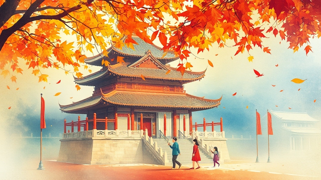 가을 궁중문화축전, 놓치면 후회! (watercolor 스타일)