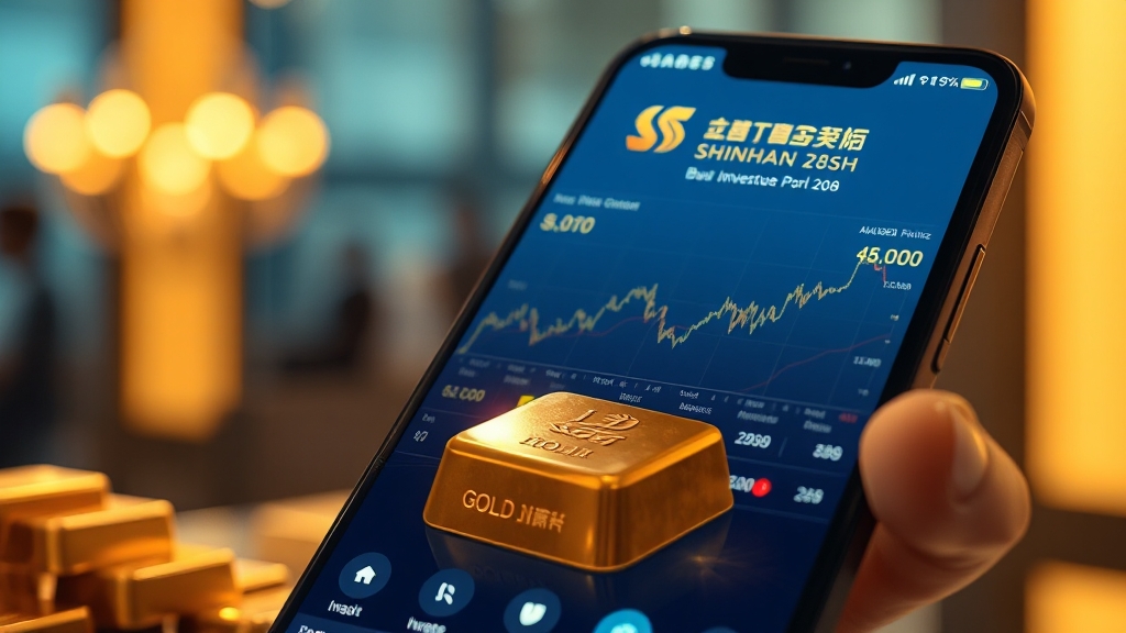 신한은행 금 시세 조회 (realistic 스타일)