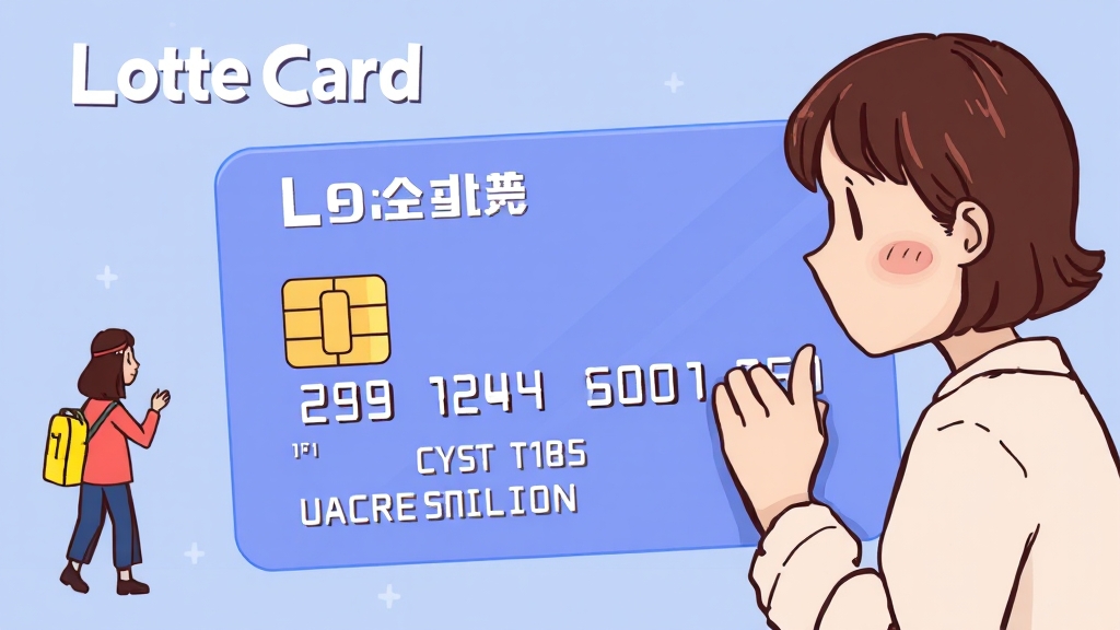 롯데카드 해킹 개요 (cartoon 스타일)