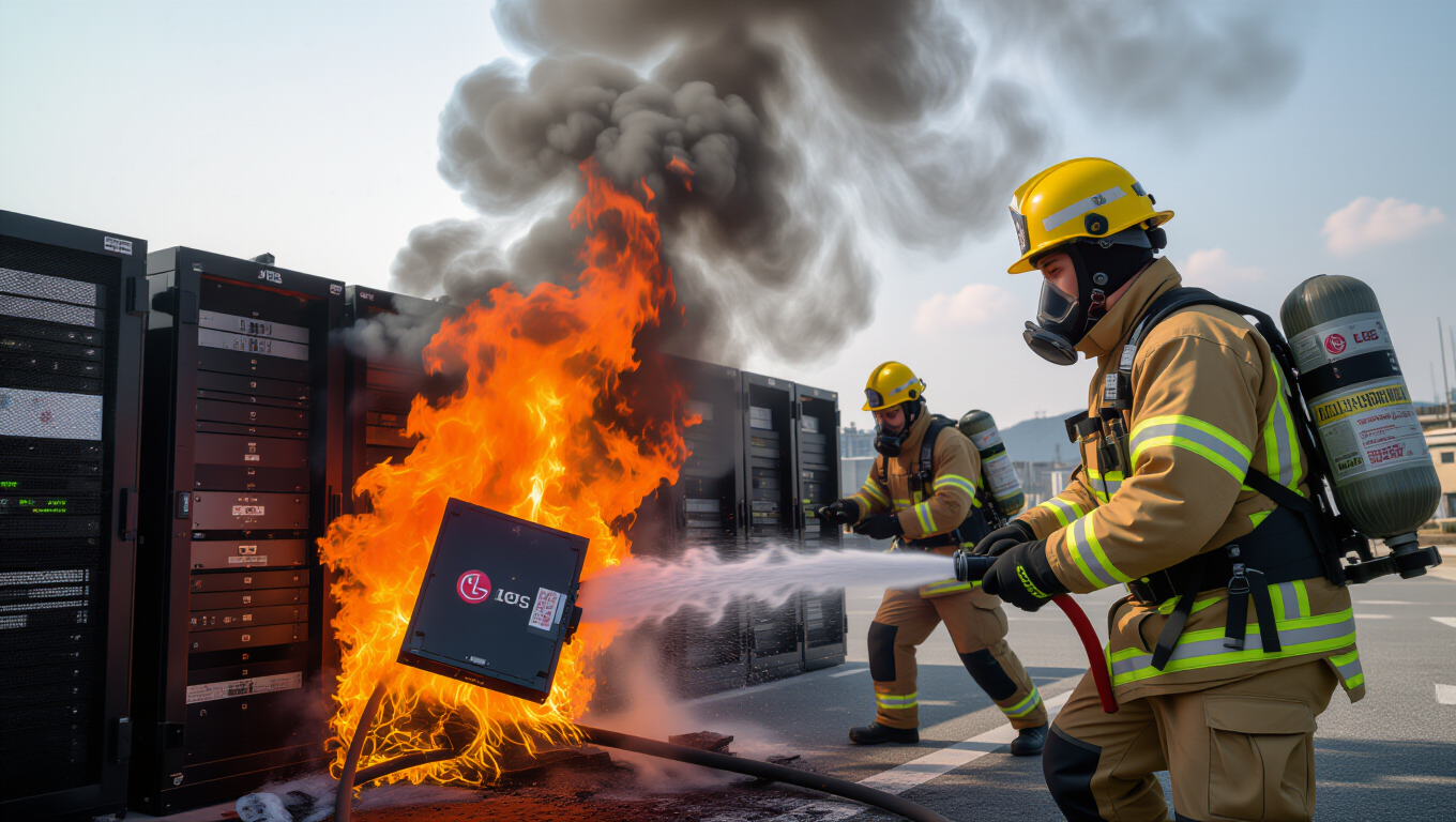 🔍 화재 원인 분석: 리튬이온 배터리 논란