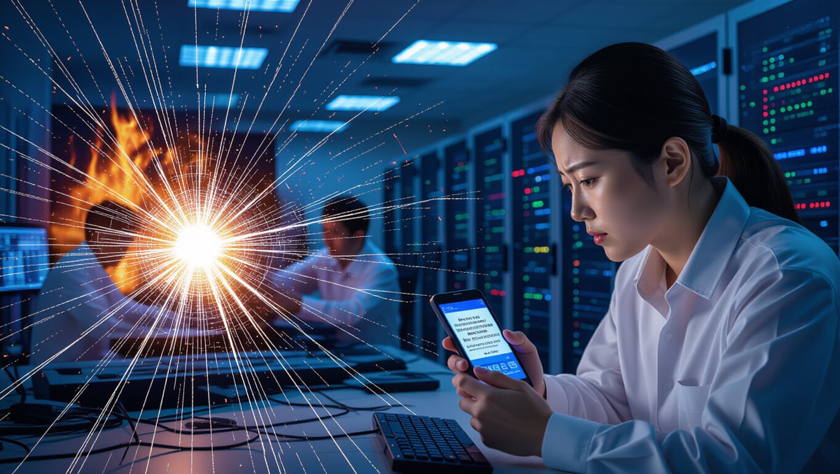 📉 화재 피해 현황 및 디지털 서비스 마비