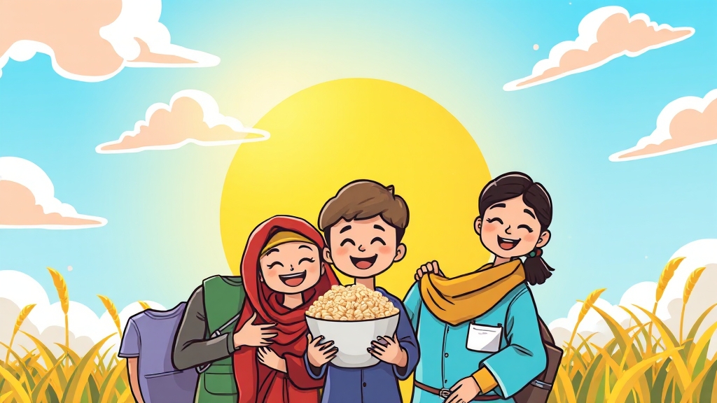 취약계층 지원 방안 심층 분석 (cartoon 스타일)