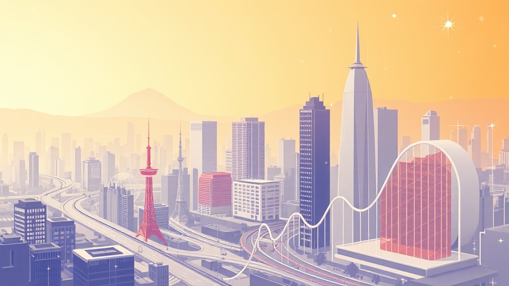 스테이블코인 미래 전망 (illustration 스타일)