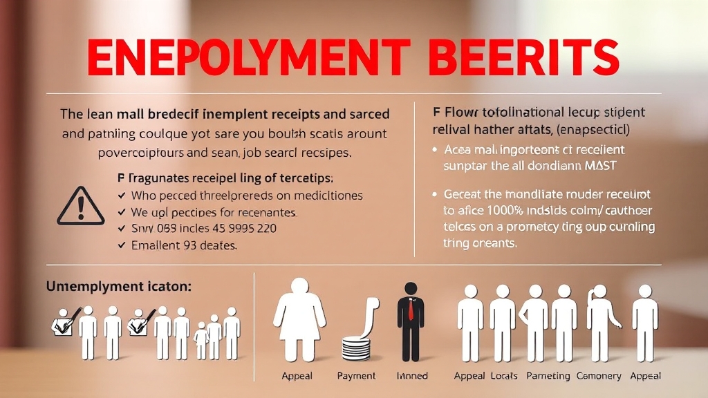실업급여, 유의사항은 무엇일까요? (realistic 스타일)