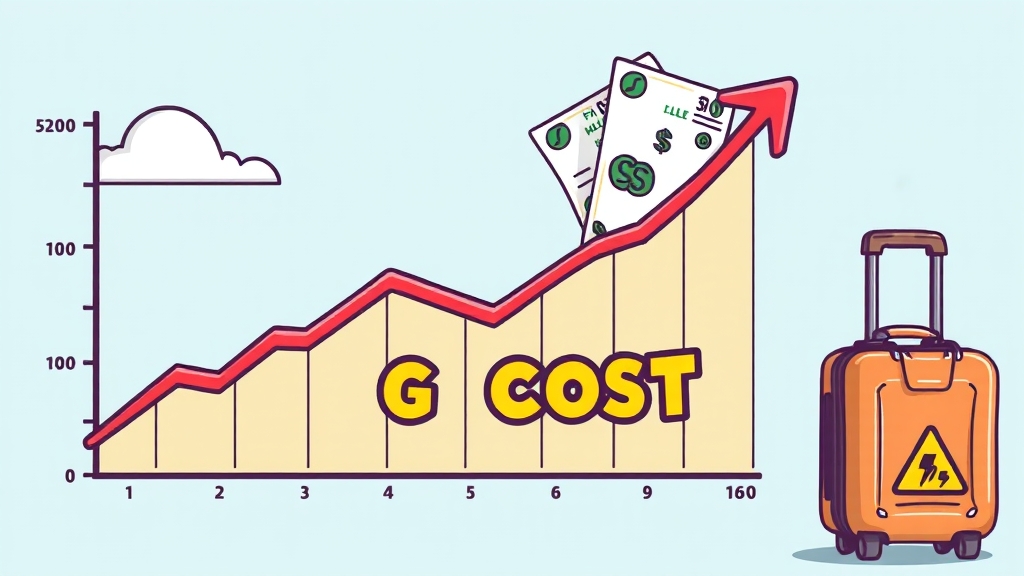 제주 항공권, 꿀팁 대방출! 예약 시기부터 가격 비교, 숨겨진 비용까지 5 가격 변동 요인과 숨겨진 비용 (cartoon 스타일)