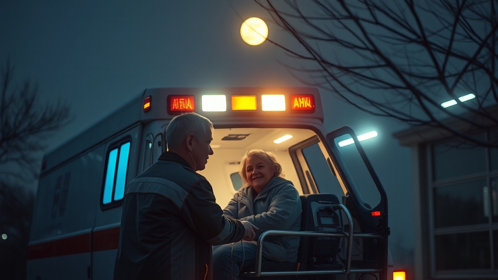 추석 연휴 응급의료 대책 (realistic 스타일)