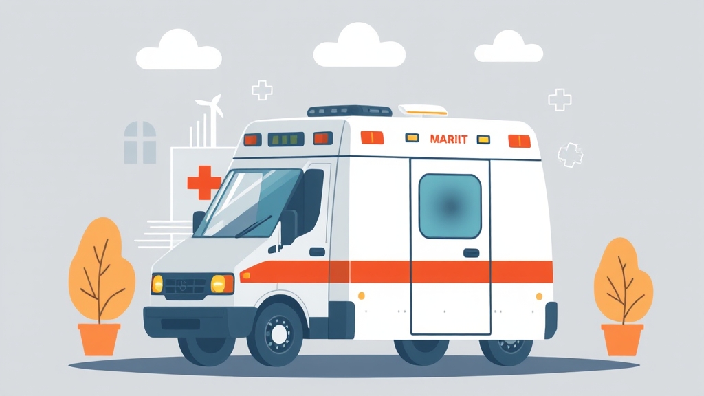 응급의료기관 운영 현황 (illustration 스타일)