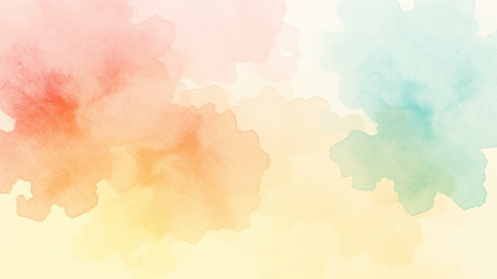 채무조정 제도 비교 (watercolor 스타일)