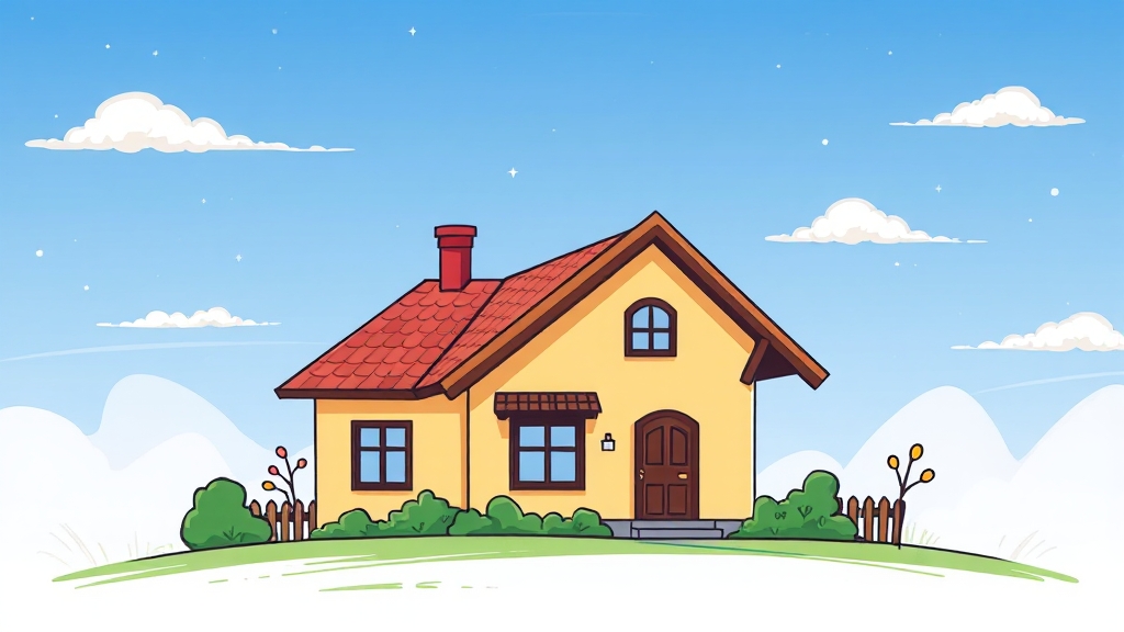 국민주택 1순위 조건 (cartoon 스타일)