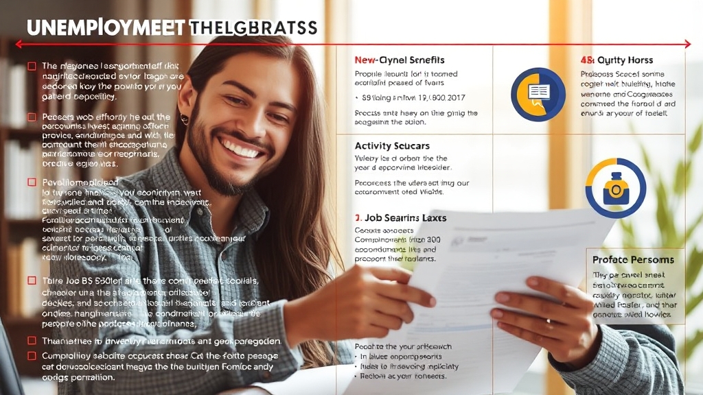 구직활동 증빙 핵심 요약 (realistic 스타일)