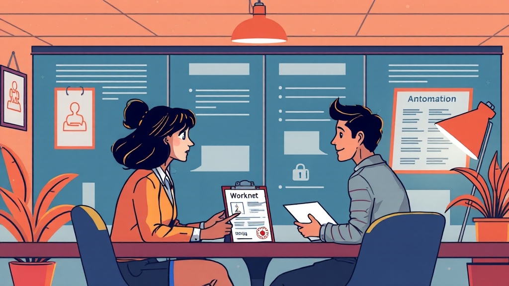 인정되는 구직활동 종류 (illustration 스타일)