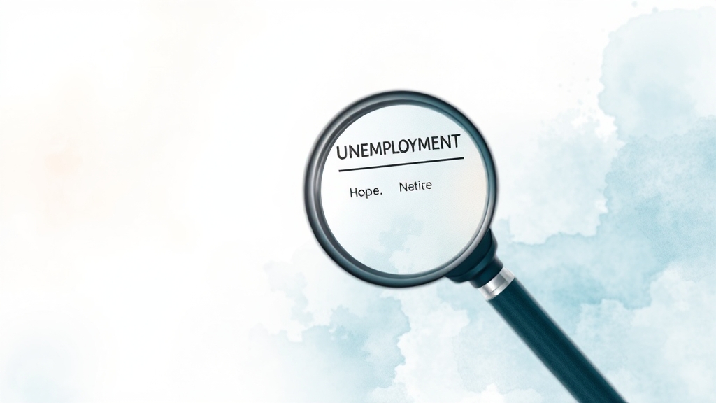 실업급여 핵심 조건 (watercolor 스타일)