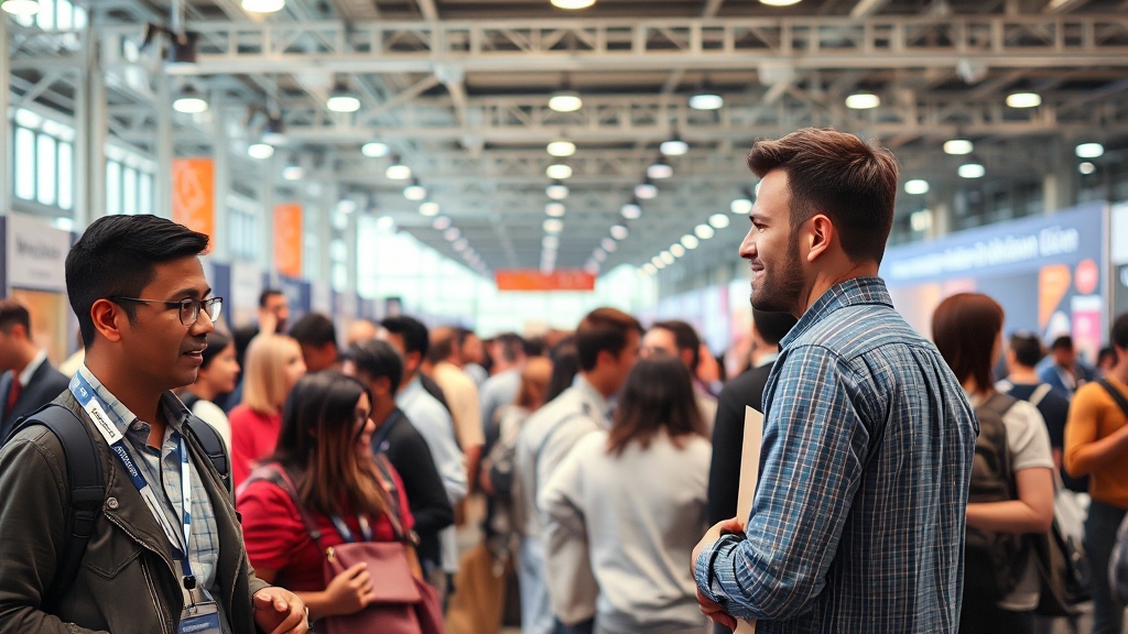 참여 기업 및 채용 정보 (realistic 스타일)