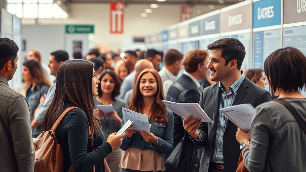 박람회 현장 활용 전략 (realistic 스타일)