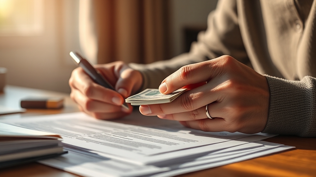 신청 시 주의사항은? (realistic 스타일)