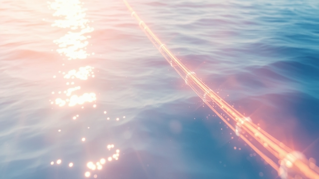 해저케이블 및 HVDC 사업 현황 (watercolor 스타일)