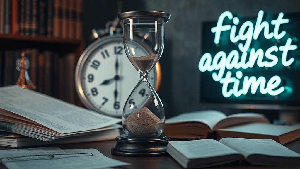 소멸시효 기산점 및 진행 (realistic 스타일)