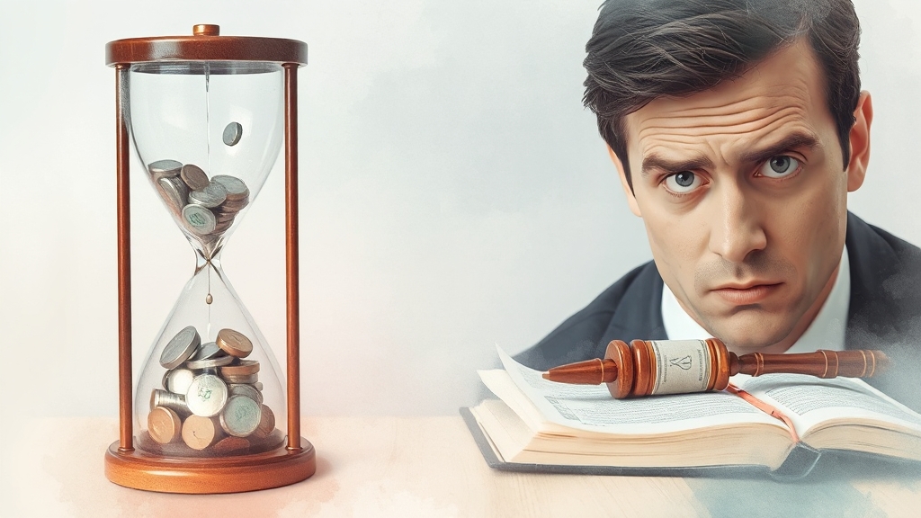 소멸시효 관련 오해와 진실 (watercolor 스타일)