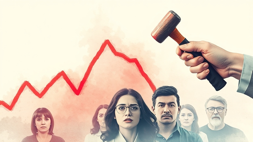 대출 규제, 왜 강화될까? (watercolor 스타일)