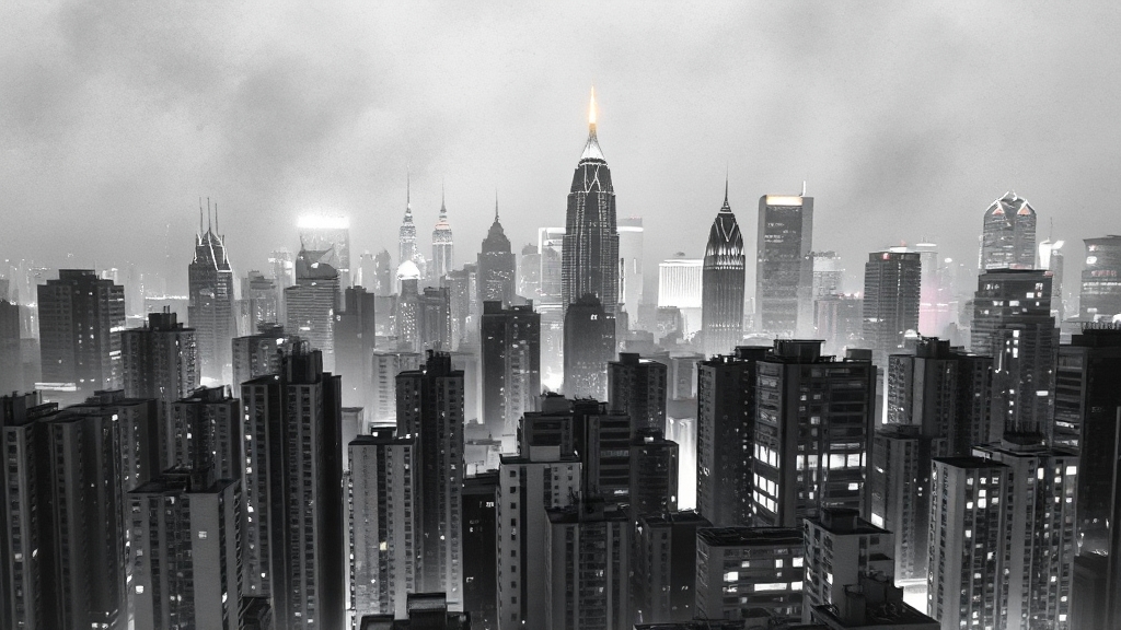 강남 vs 비강남: 집값 격차 심화 (watercolor 스타일)