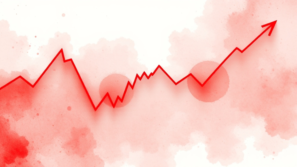 미국 증시, 왜 하락했을까? (watercolor 스타일)