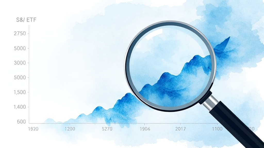 미국 증시 ETF 투자 전략 (watercolor 스타일)