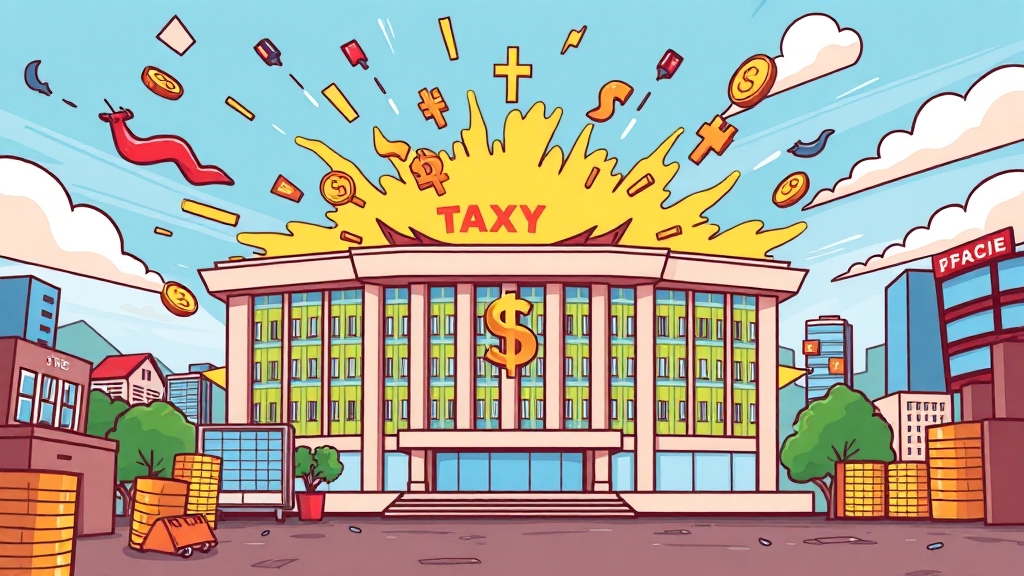 금융소득종합과세, 해외 주식 영향은? (cartoon 스타일)