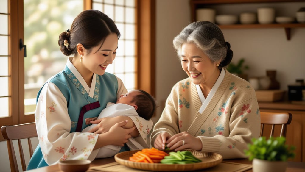 삼신상 차리기 완벽 가이드: 의미, 음식, 축문, 주의사항 총정리 6 🌿 삼색 나물의 종류와 의미