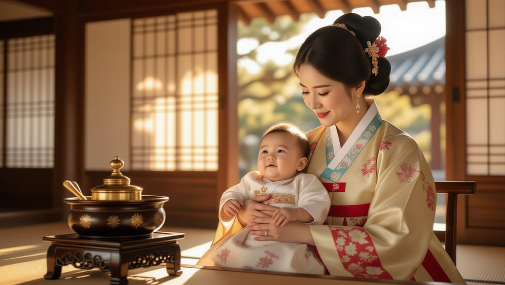 삼신상 차리기 완벽 가이드: 의미, 음식, 축문, 주의사항 총정리 7 🙏 삼신상 축문 작성 및 기도 방법