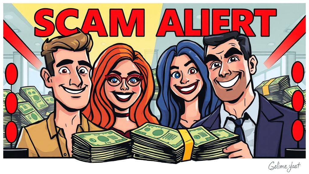 AI 사기 판별법 (cartoon 스타일)