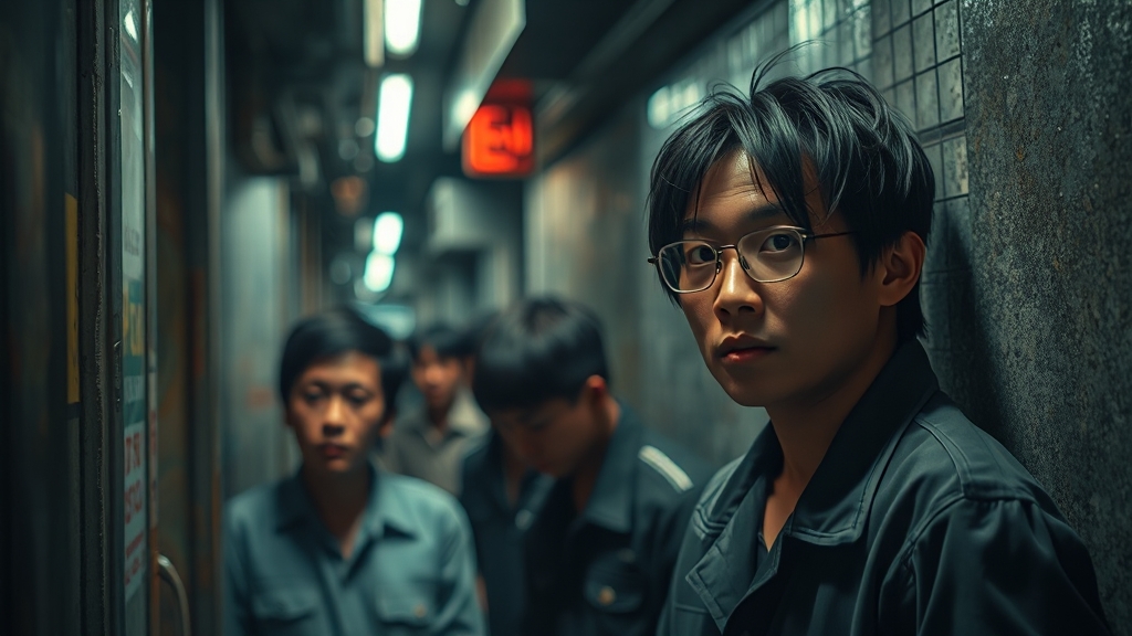 국제 조직범죄 실태 (realistic 스타일)