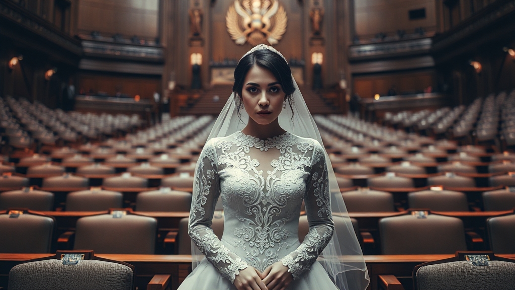 국회 결혼식, 왜 문제인가? (realistic 스타일)