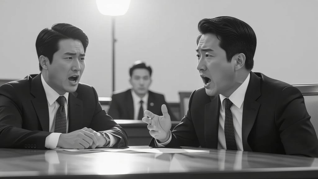 📌 국정감사 현장: 고성과 침묵 속의 대립 양상