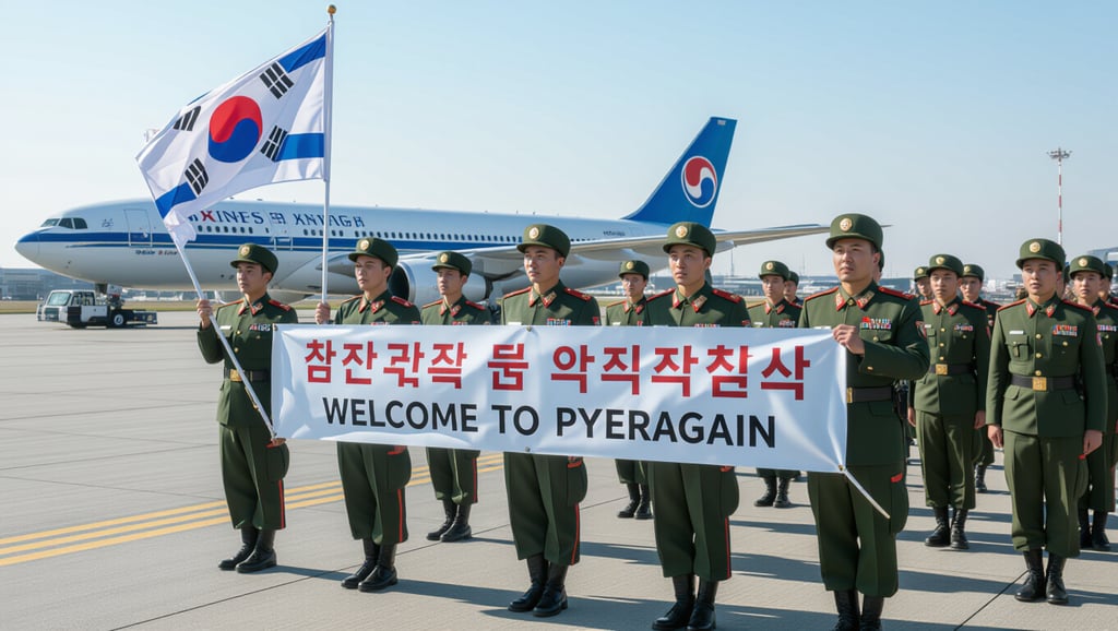 📝 김포공항 위장 작전: 한국의 기발한 개입