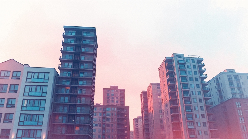 부동산 투자 시 고려사항 (watercolor 스타일)