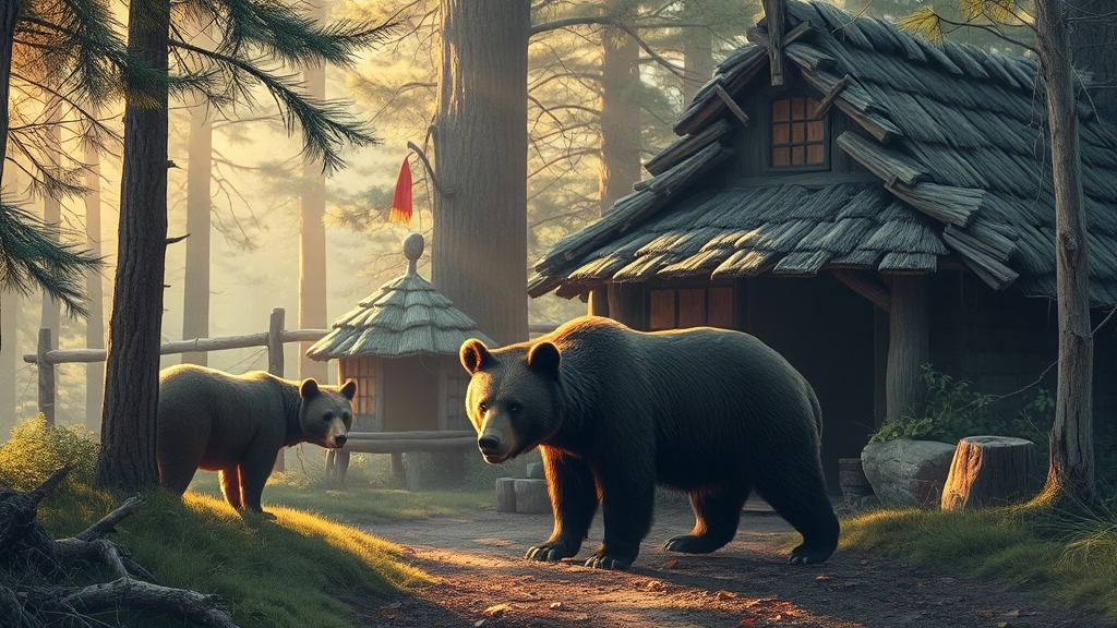 곰 습격, 왜 증가했을까? (realistic 스타일)