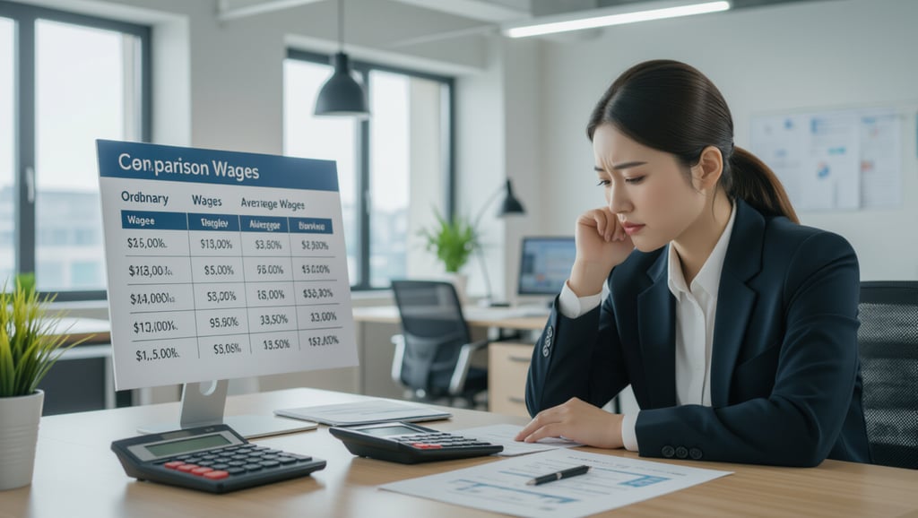 💡 계산 핵심: 통상임금 vs 평균임금