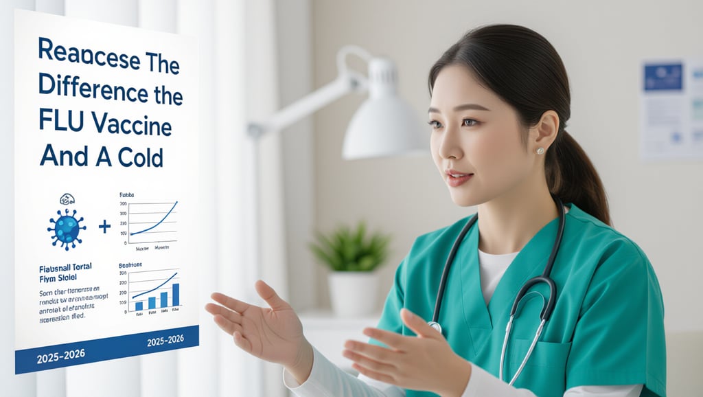 📊 독감 백신 종류와 감기와의 차이점