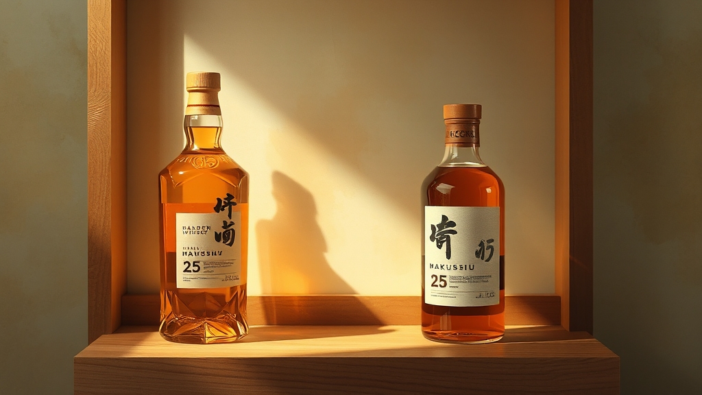 위스키 시장, 지금은? (watercolor 스타일)