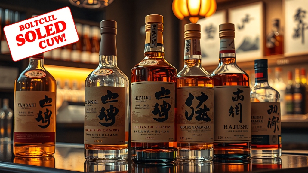 일본 위스키, 뭐가 달라? (realistic 스타일)
