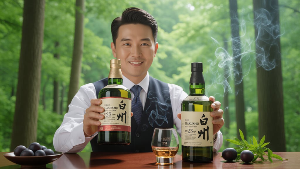 📊 하쿠슈 라인업 분석: 25년산을 중심으로 한 주요 제품군 비교