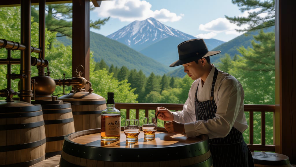 🔍 하쿠슈 증류소의 비밀: '숲의 위스키' 탄생 배경