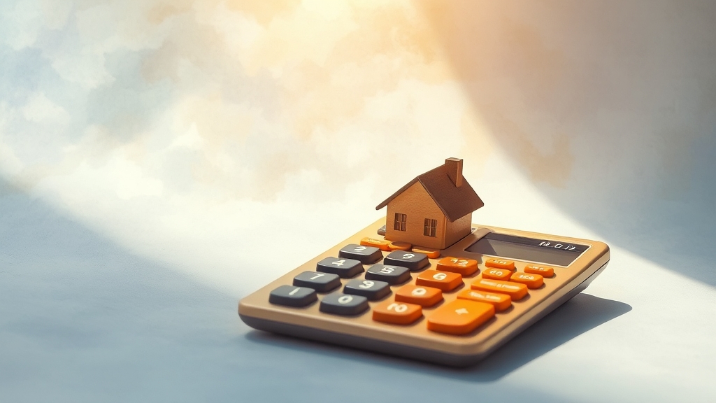 주택 양도 시 세금 계산 방법 (watercolor 스타일)