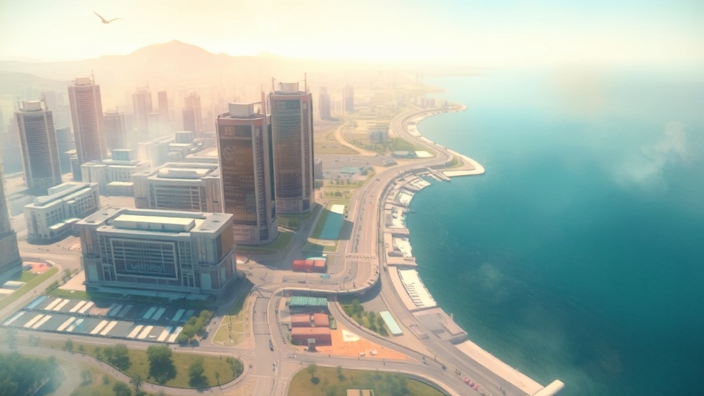 SK AI 데이터센터 울산: 친환경 구축, 지역 경제 기여, 미래 전망 5 친환경 에너지 활용, 미래를 생각하다 (watercolor 스타일)