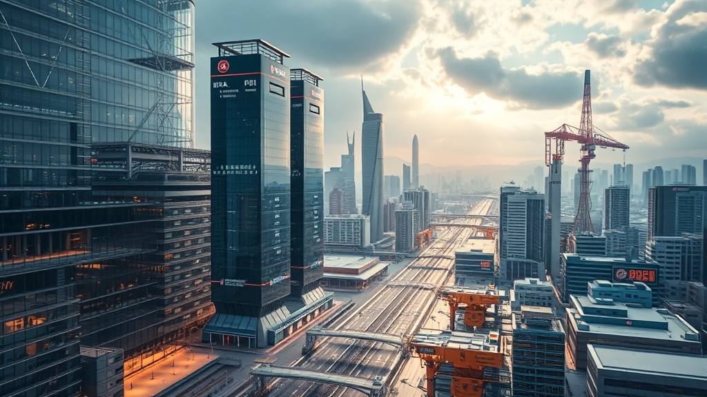 SK AI 데이터센터 울산: 친환경 구축, 지역 경제 기여, 미래 전망 8 향후 전망 및 기대 효과, 더 나은 미래 (realistic 스타일)