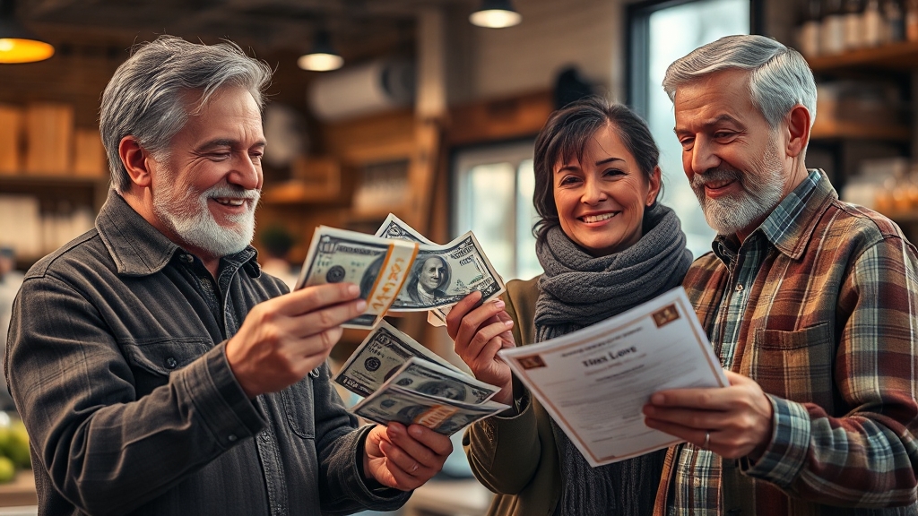 얼마를 받을 수 있을까요? (realistic 스타일)