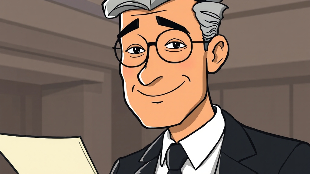 백성문 변호사의 투병, 그리고 마지막 (cartoon 스타일)