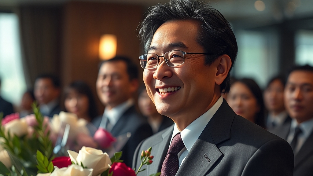 주변의 추모 물결, 그의 삶을 기리다 (realistic 스타일)