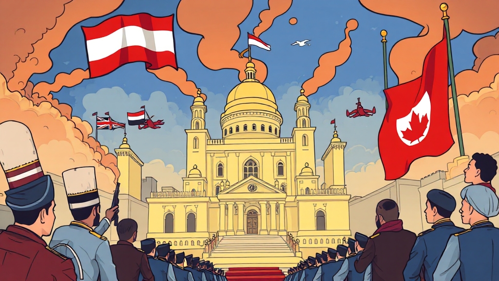 정부 및 여당 대응 전략 (cartoon 스타일)