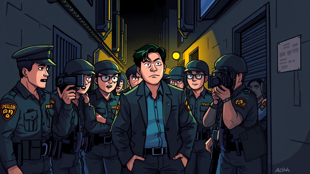 괴물의 시간: 최세용 연쇄 납치 살인 사건 전말과 자필 편지 분석 6 체포 과정과 미공개 영상 (cartoon 스타일)